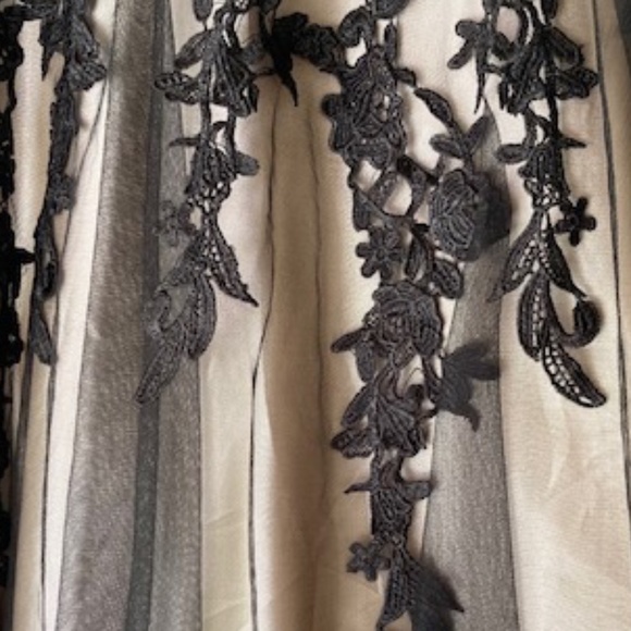 Satin And Tulle Formal Dress - Picture 6 of 10